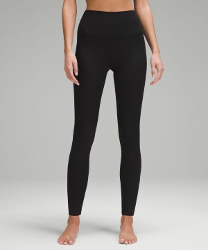Lululemon Align™ High-Rise Räfflad 28" Tights Dam Svarta Sverige | GRTAMU386