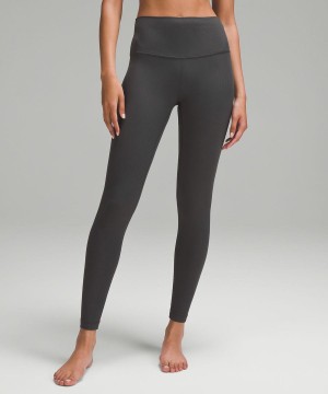 Lululemon Align™ High-Rise Räfflad 28" Tights Dam Mörkgrå Sverige | RVMWUP735