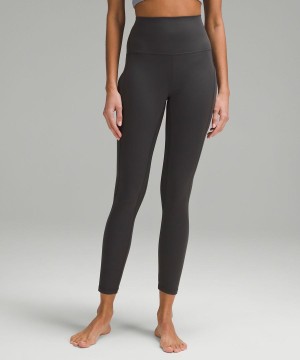 Lululemon Align™ High-Rise with Pockets 25" Tights Dam Mörkgrå Sverige | KZIDLQ351