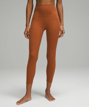 Lululemon Align™ High-Rise with Pockets 25" Tights Dam Bruna Sverige | PLYHFW536