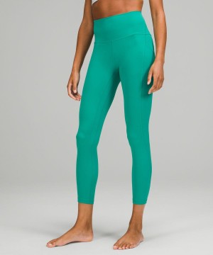 Lululemon Align™ High-Rise with Pockets 25" Tights Dam Gröna Sverige | PDUFKX523