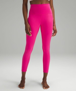 Lululemon Align™ High-Rise with Pockets 25" Tights Dam Rosa Sverige | VDSFXA618