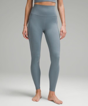 Lululemon Align™ High-Rise with Pockets 28" Tights Dam Blå Sverige | SWBGIM104