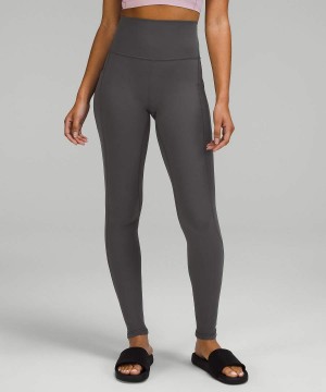 Lululemon Align™ High-Rise with Pockets 31" Tights Dam Mörkgrå Sverige | ZBWYKA293
