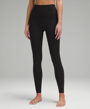 Lululemon Align™ High-Rise with Pockets 31" Tights Dam Svarta Sverige | USYCMJ094