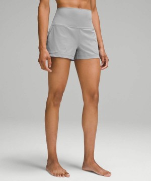 Lululemon Align™ Klassiska-Fit High-Rise 3" Shorts Dam Grå Sverige | LRCWQA967