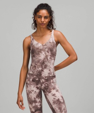 Lululemon Align™ Midja-Length Linne Dam Bruna Sverige | XDKULF276