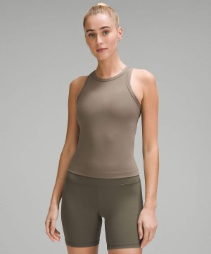 Lululemon Align™ Midja-Length Racerback Linne Dam Grå Sverige | PNOMCL813