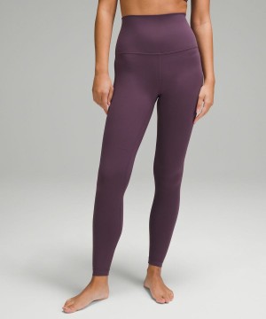 Lululemon Align™ Super-High-Rise 28" Tights Dam Lila Sverige | LGXSVM140
