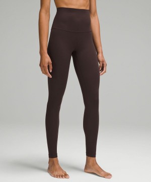 Lululemon Align™ Super-High-Rise 28" Tights Dam Choklad Sverige | WDXVGO659