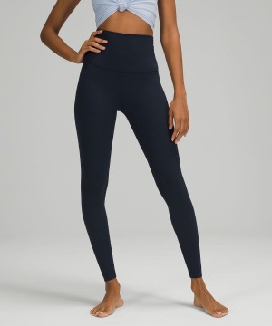 Lululemon Align™ Super-High-Rise 28" Tights Dam Marinblå Sverige | FUVQOI761