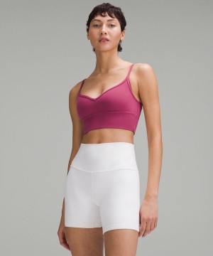Lululemon Align™ Sweetheart Bra Light Support, A/B Cup Sport BH Dam Lila Sverige | SBOXQJ235