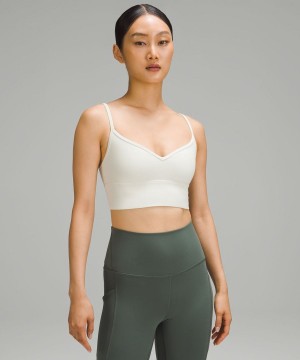 Lululemon Align™ Sweetheart Bra Light Support, A/B Cup Sport BH Dam Beige Sverige | CLTIXR653