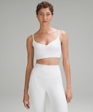 Lululemon Align™ Sweetheart Bra Light Support, A/B Cup Sport BH Dam Vita Sverige | ZFQNUH710