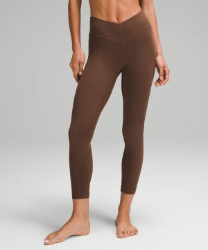 Lululemon Align™ V-Midja 25" Tights Dam Choklad Sverige | YRTAIN204