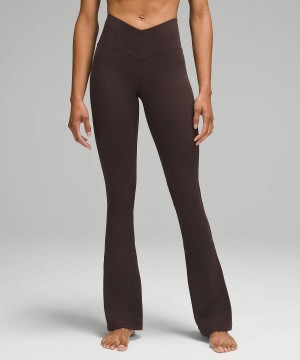 Lululemon Align™ V-Midja Mini-Flared Tights Dam Choklad Sverige | UOBVSE869