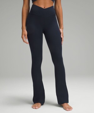 Lululemon Align™ V-Midja Mini-Flared Tights Dam Marinblå Sverige | KIADUQ764