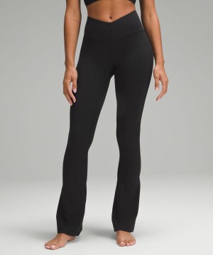Lululemon Align™ V-Midja Mini-Flared Tights Dam Svarta Sverige | OBLUCW674