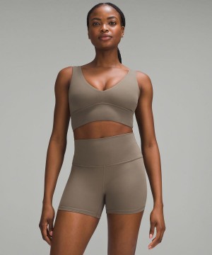 Lululemon Align™ V-Neck Bra Light Support, C/D Cup Sport BH Dam Grå Sverige | ZQRBUT576