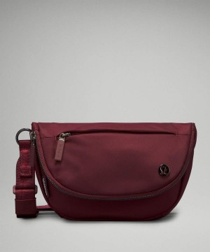 Lululemon All Night Festival Micro 2L Crossbody Väska Dam Vita Silver Sverige | BZMRYU932