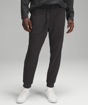 Lululemon At Ease Joggingbyxor Herr Svarta Svarta Sverige | QIZFGH624
