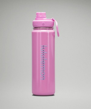 Lululemon Back to Life Sport Bottle 24oz Shine Vattenflaska Dam Lila Sverige | DYQXLF169