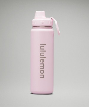 Lululemon Back to Life Sport Bottle 24oz Vattenflaska Dam Rosa Sverige | PFNVHX139