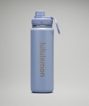Lululemon Back to Life Sport Bottle 24oz Vattenflaska Dam Blå Beige Sverige | IJYNHL746