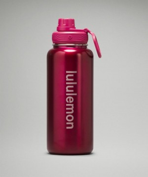 Lululemon Back to Life Sport Bottle 32oz Shine Vattenflaska Dam Lila Sverige | WHBUDN720