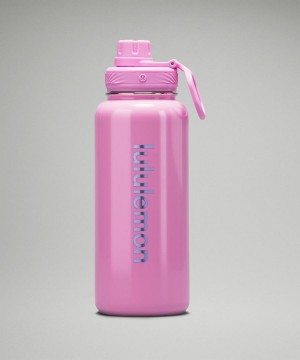 Lululemon Back to Life Sport Bottle 32oz Shine Vattenflaska Dam Lila Sverige | SQYLHP027