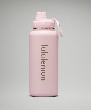 Lululemon Back to Life Sport Bottle 32oz Vattenflaska Dam Rosa Sverige | ZMOCHJ794