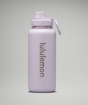 Lululemon Back to Life Sport Bottle 32oz Vattenflaska Dam Lila Sverige | AENYRV168
