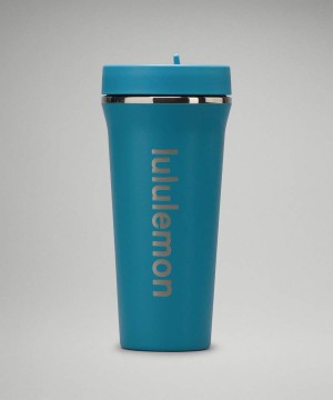 Lululemon Back to Life Tumbler 24oz Vattenflaska Dam Blå Sverige | HNXGPO134