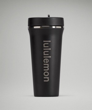Lululemon Back to Life Tumbler 24oz Vattenflaska Dam Svarta Sverige | FITZCX619