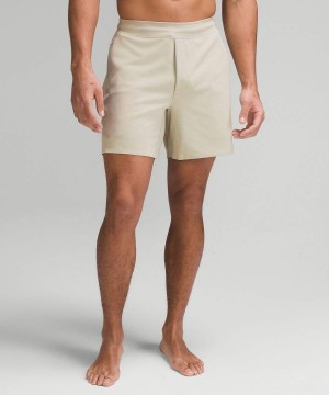 Lululemon Balancer 6" Shorts Herr Beige Sverige | VOFEIQ168