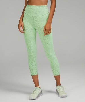 Lululemon Base Pace High-Rise 25" Tights Dam Gröna Olika Färger Sverige | CTGRZQ564