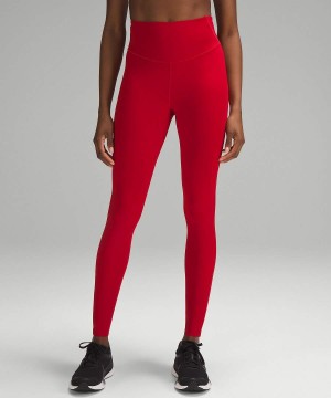 Lululemon Base Pace High-Rise 28" Tights Dam Mörkröda Sverige | OCJBHA896