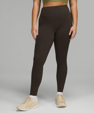 Lululemon Base Pace High-Rise 31" Tights Dam Mörkolivgröna Sverige | ZUVMIX372
