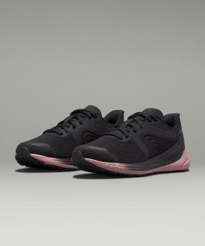 Lululemon Blissfeel 2 Löparskor Dam Svarta Svarta Rosa Lila Sverige | LHQJPS947