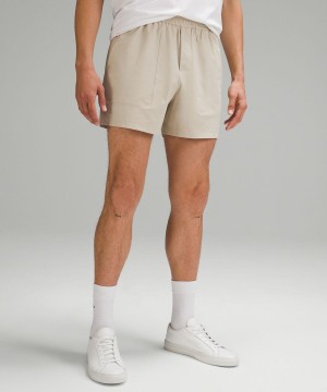Lululemon Bowline 5" Stretch Bomull VersaTwill Shorts Herr Bruna Sverige | GMAUEV374