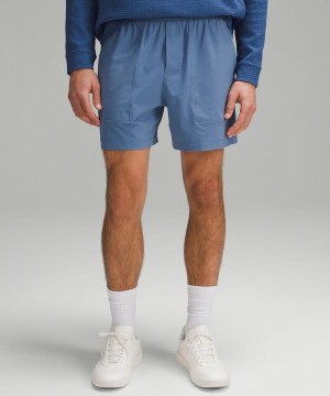 Lululemon Bowline 5" Stretch Ripstop Shorts Herr Blå Sverige | NFQJOZ763