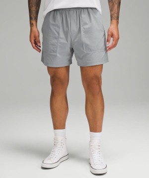 Lululemon Bowline 5" Stretch Ripstop Shorts Herr Grå Sverige | BOCQGT520