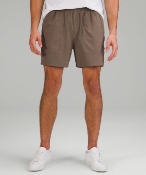 Lululemon Bowline 5" Stretch Ripstop Shorts Herr Grå Sverige | SBKAHZ490