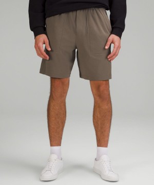 Lululemon Bowline 8" Stretch Ripstop Shorts Herr Grå Sverige | BEKFMP832