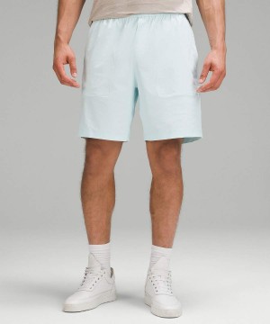Lululemon Bowline 8" Stretch Ripstop Shorts Herr Blå Sverige | KXWQMZ104
