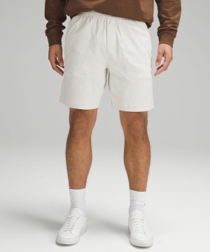 Lululemon Bowline 8" Woven Shorts Herr Beige Sverige | CSEWNI702