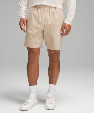 Lululemon Bowline 8" Woven Shorts Herr Khaki Sverige | FZLDIV201