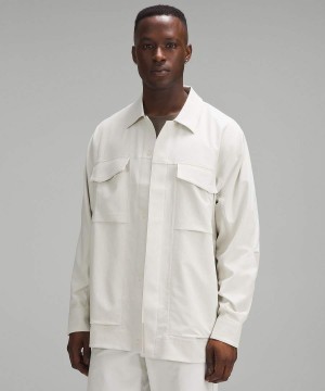 Lululemon Cargo Pocket Shirt Jackor Herr Beige Sverige | MRBWIY086