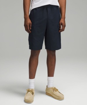 Lululemon Cargo Pocket Shorts Herr Marinblå Sverige | MBOEZF362