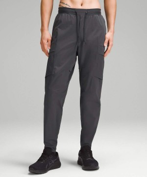 Lululemon Cargo Tränings Byxor Herr Mörkgrå Sverige | CAKJIQ851